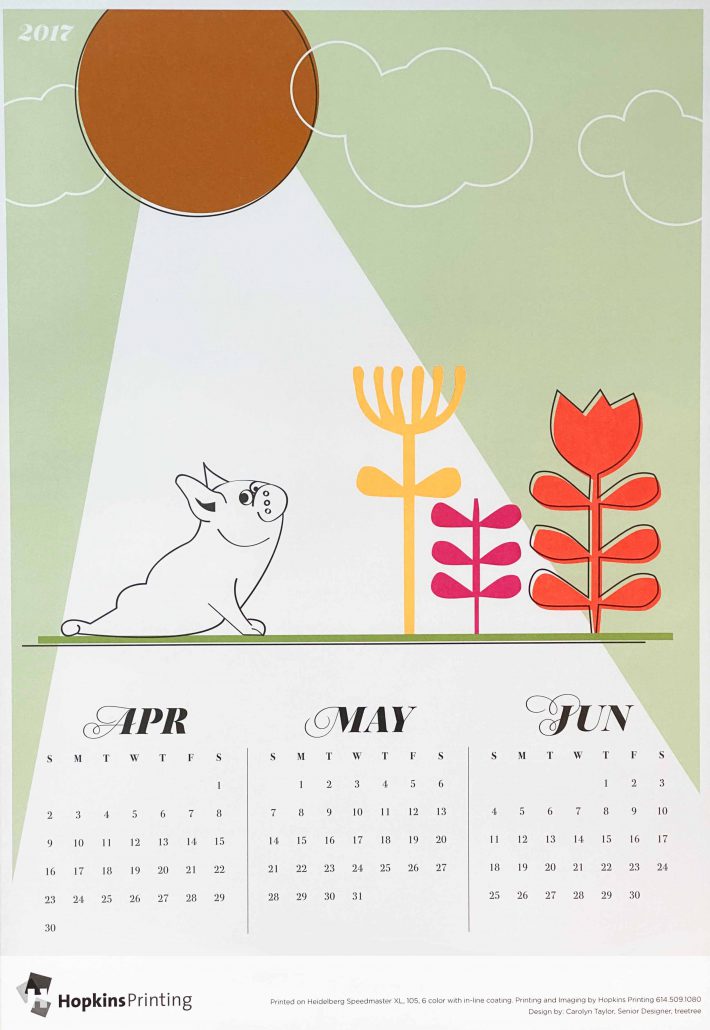 Hopkins Spring Calendars Through The Years Hopkins Printing Central Ohio Printer