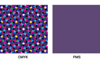 Spot vs CMYK printing.