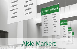 Aisle Markers